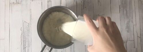 классическая рисовая каша на молоке. Шаг 3