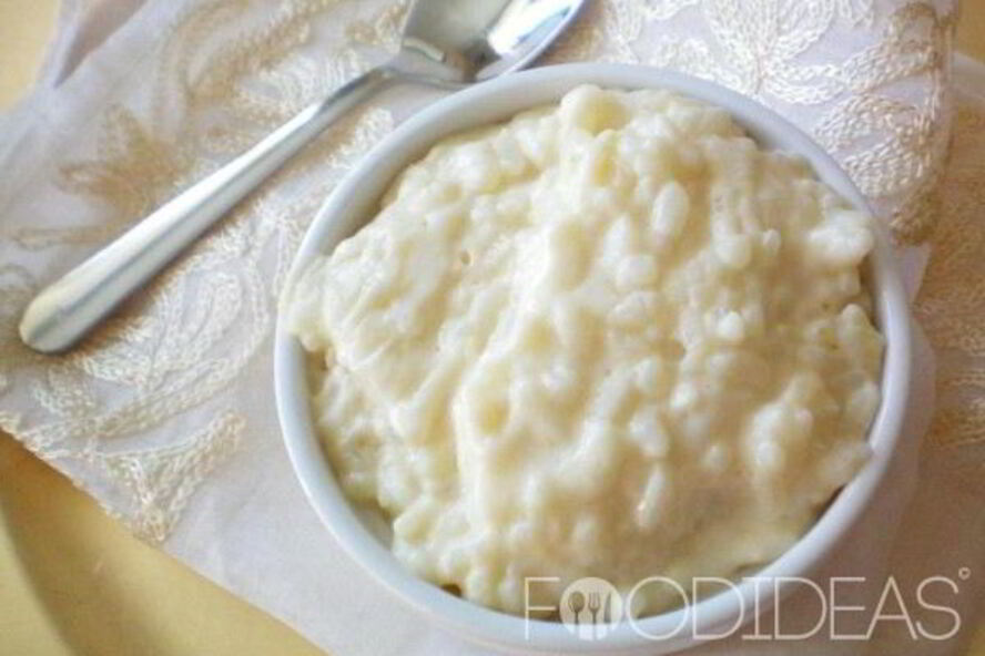 Рецепт молочной рисовой каши в мультиварке