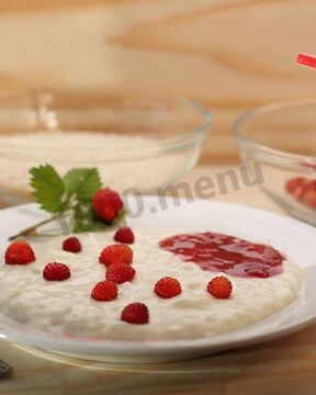 Рисовая каша на козьем молоке