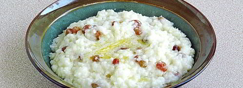 рисовая каша на молоке с изюмом. Шаг 7