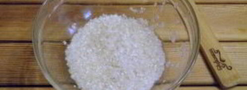 рисовая каша размазня на молоке. Шаг 3