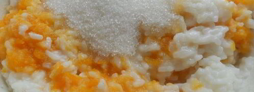 рисовая каша с айвой в тыкве. Шаг 5