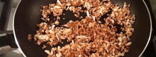 рисовая каша с кокосовой стружкой. Шаг 3