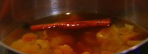 рисовая каша с корицей, медом и сухофруктами. Шаг 4