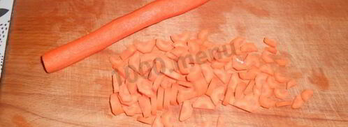 рисовая каша с овощами на гарнир. Шаг 3