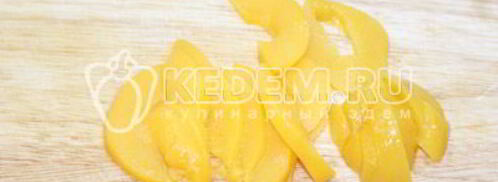 рисовая каша с персиком. Шаг 5