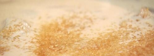 рисовая каша с ревенем и тосты с кремом из ревеня. Шаг 4