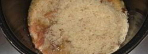 рисовая каша с тушенкой. Шаг 3