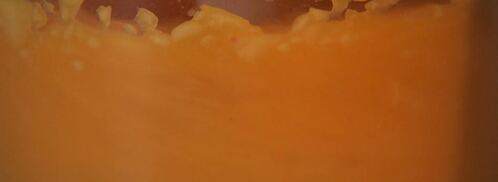 рисовая каша с жареным яблоком и кремом из манго. Шаг 4