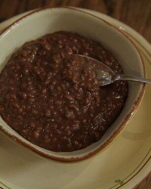 Шоколадная рисовая каша