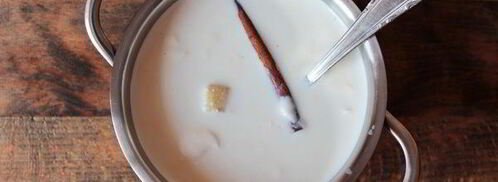 сливочная каша с корицей и хрустящими отрубями. Шаг 3