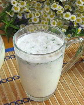 Айран из сыворотки