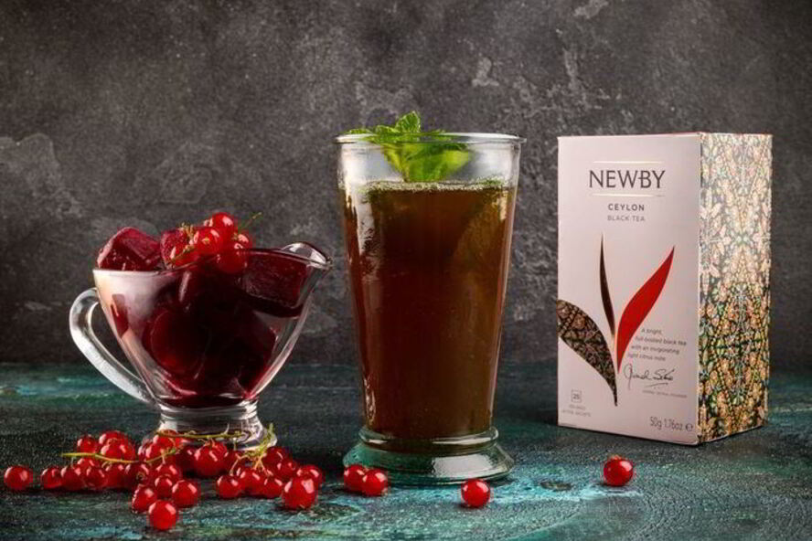 Рецепт ароматного чая с ягодным льдом