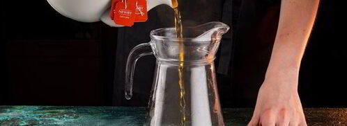 ароматный чай с ягодным льдом. Шаг 6