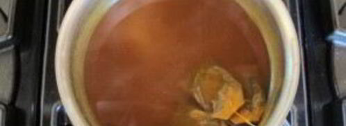 чай латте с куркумой. Шаг 3