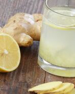 Чай с лимоном и имбирем