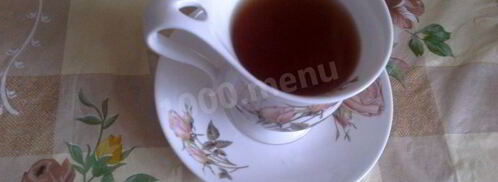 чай с лимоном и медом. Шаг 5