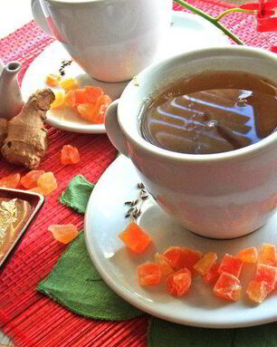 Чай с тмином и имбирем