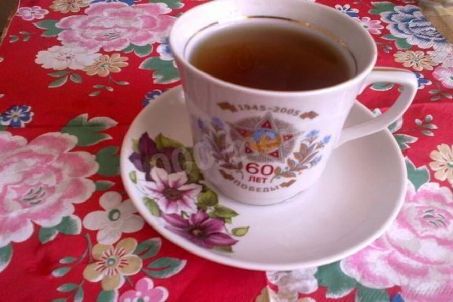 Рецепт черного чая с мятой