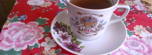 черный чай с мятой. Шаг 7