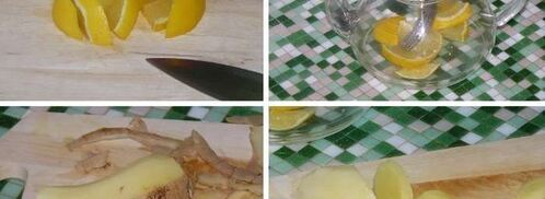 имбирно-лимонный чай. Шаг 3