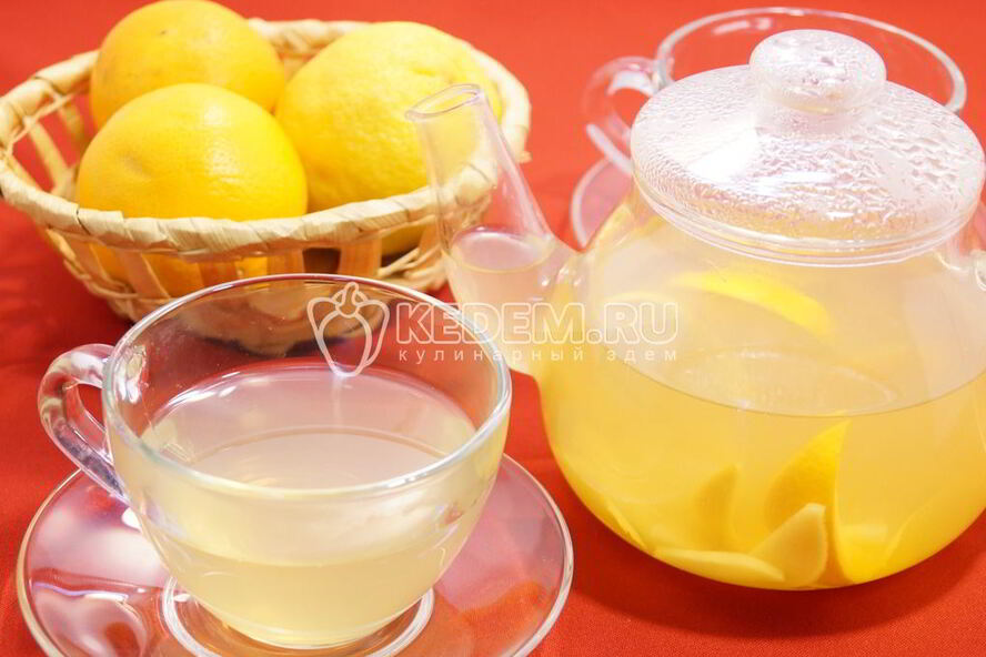 Рецепт имбирного чая