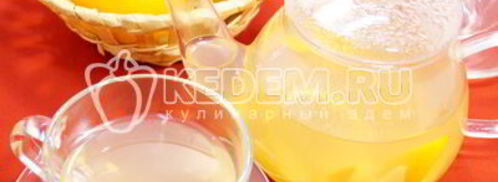 имбирный чай. Шаг 7