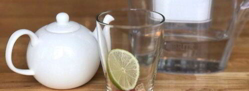 холодный чай с малиной и лимоном. Шаг 4