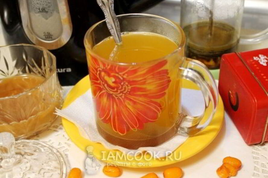 Рецепт облепихового чая
