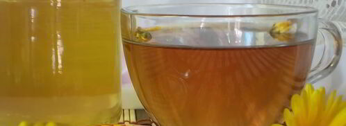 травяной чай с мелиссой и зверобоем. Шаг 6