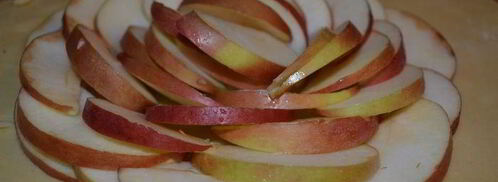 яблочная галета чайная роза. Шаг 11