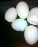 Яйца с ароматом чая