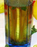 Зеленый чай с мятой и грушей