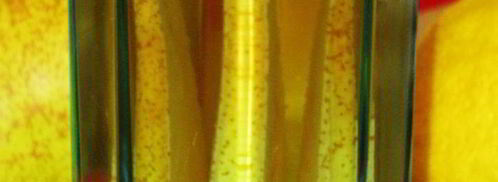 зеленый чай с мятой и грушей. Шаг 3