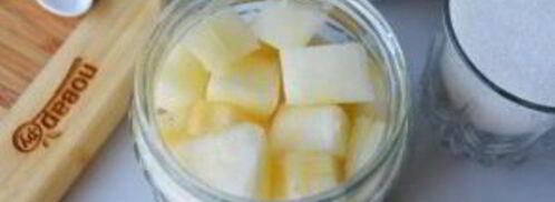 дыня в сиропе без стерилизации. Шаг 4