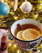 Белый глинтвейн