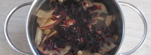 безалкогольный глинтвейн из каркаде. Шаг 9