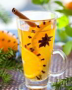 Глинтвейн из белого вина с цитрусовым ароматом