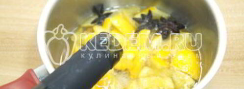 глинтвейн из белого вина. Шаг 6