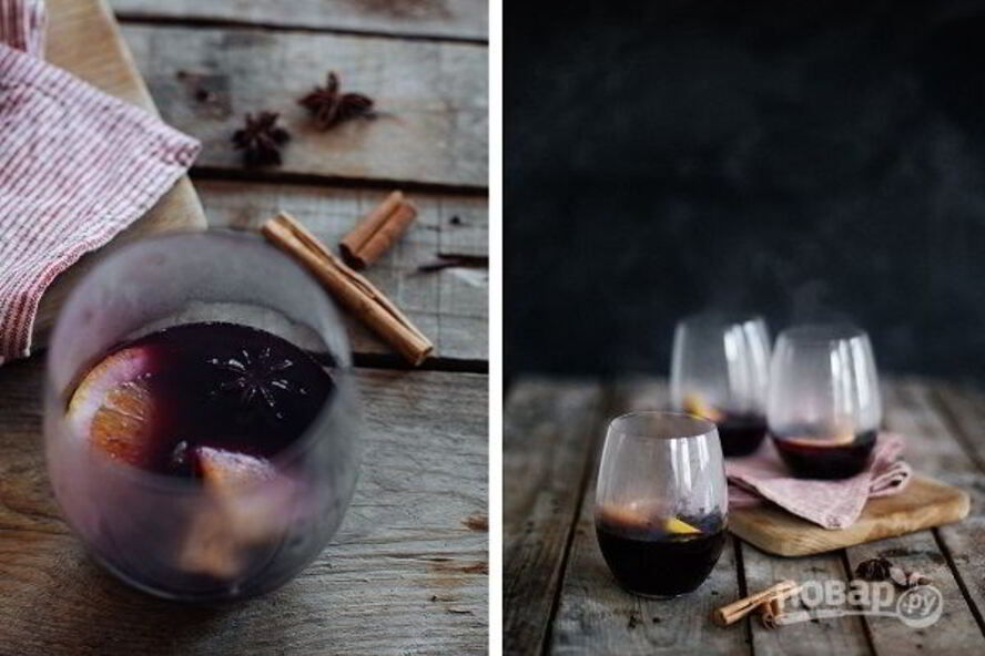Рецепт глинтвейна с анисом и кардамоном