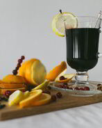 Глинтвейн с фруктами и специями