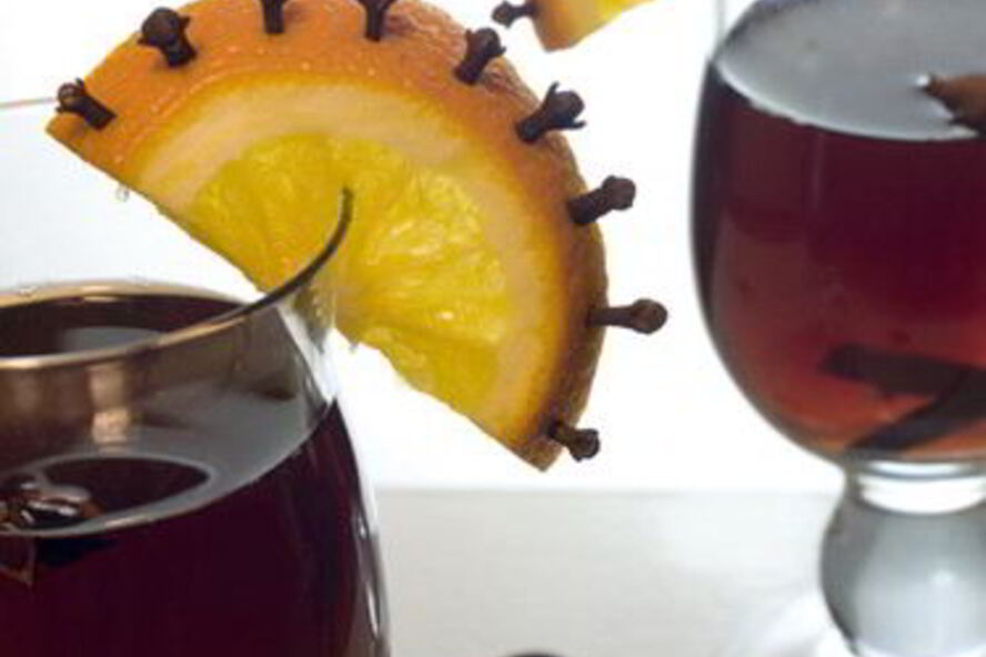 Рецепт глинтвейна с фруктами