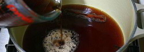 глинтвейн с грейпфрутом и яблоком. Шаг 4