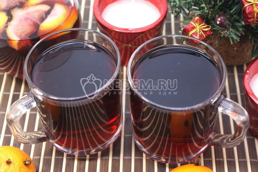 Рецепт глинтвейна с лимоном