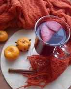 Глинтвейн с мандаринами на ягодном соке