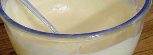 кефирные оладушки с кленовым сиропом. Шаг 3