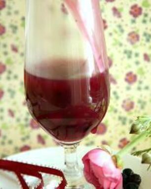 Черничный кисель