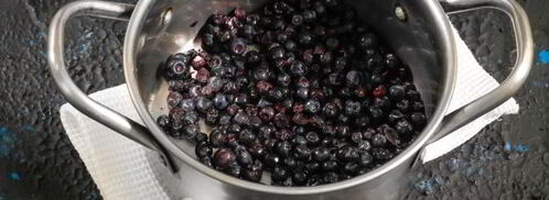 кисель из черники. Шаг 8