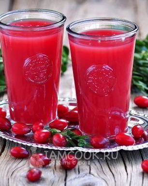 Кисель из кизила