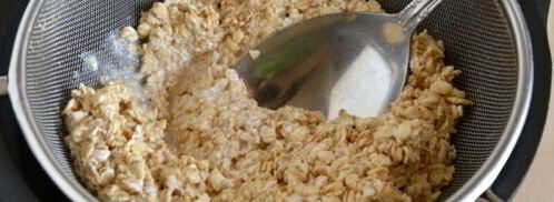 кисель из овсяных хлопьев с липовым медом. Шаг 6